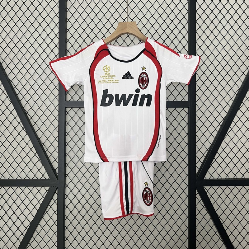 Jersey AC Milan Kids Retro Away Final UCL 06/07