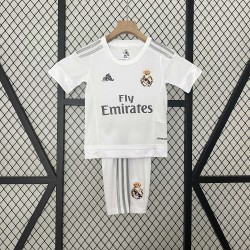 Camiseta Real Madrid Local Retro Niños 15/16
