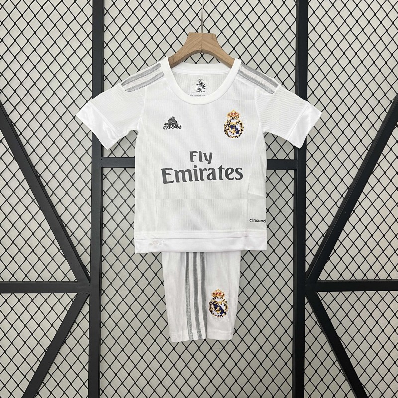 Jersey Real Madrid Home Retro Kids 15/16