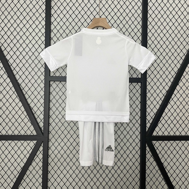Camiseta Real Madrid Local Retro Niños 15/16