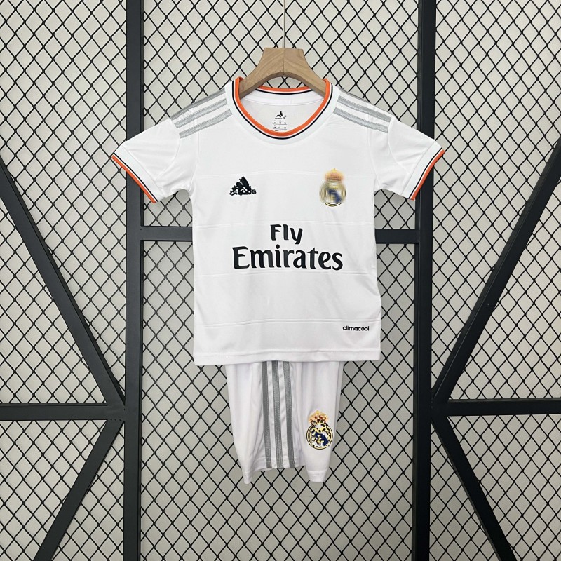 Camiseta Real Madrid Local Retro Niños 13/14