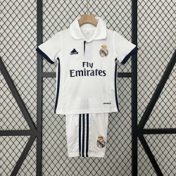 Jersey Real Madrid Home Retro Kids 16/17