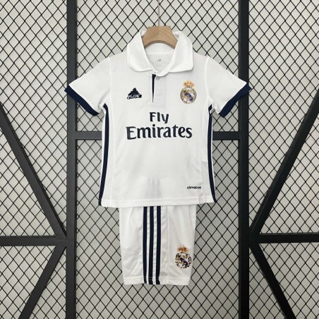 Jersey Real Madrid Home Retro Kids 16/17
