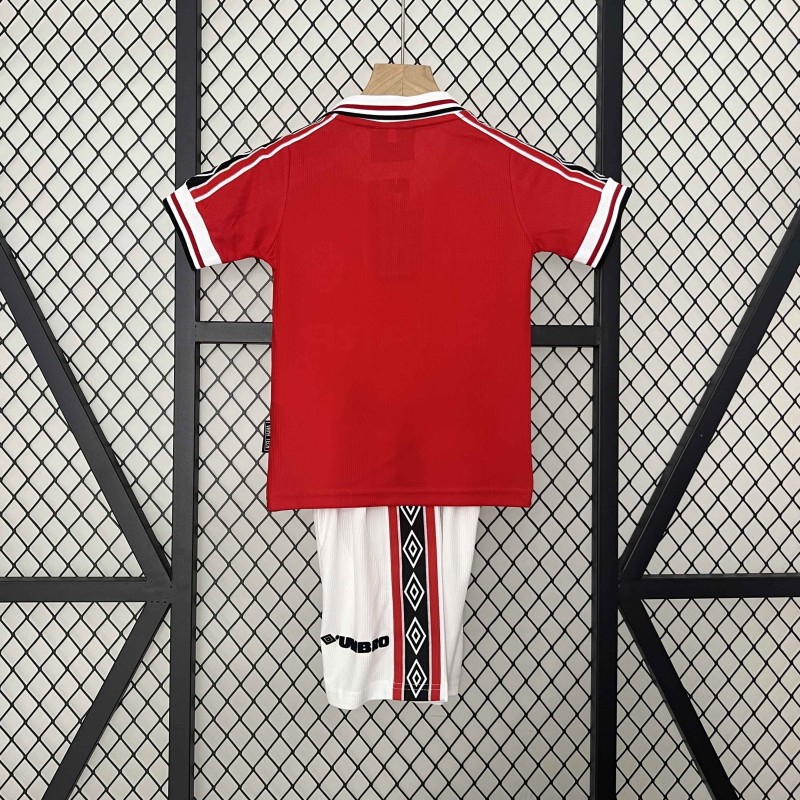 Camiseta Manchester United Local Retro Niños 98/99