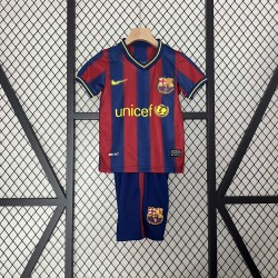 Camiseta Barcelona Local Retro Niños 09/10