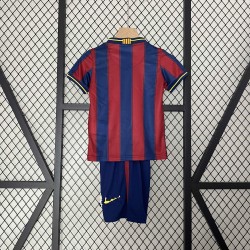 Camiseta Barcelona Local Retro Niños 09/10 2