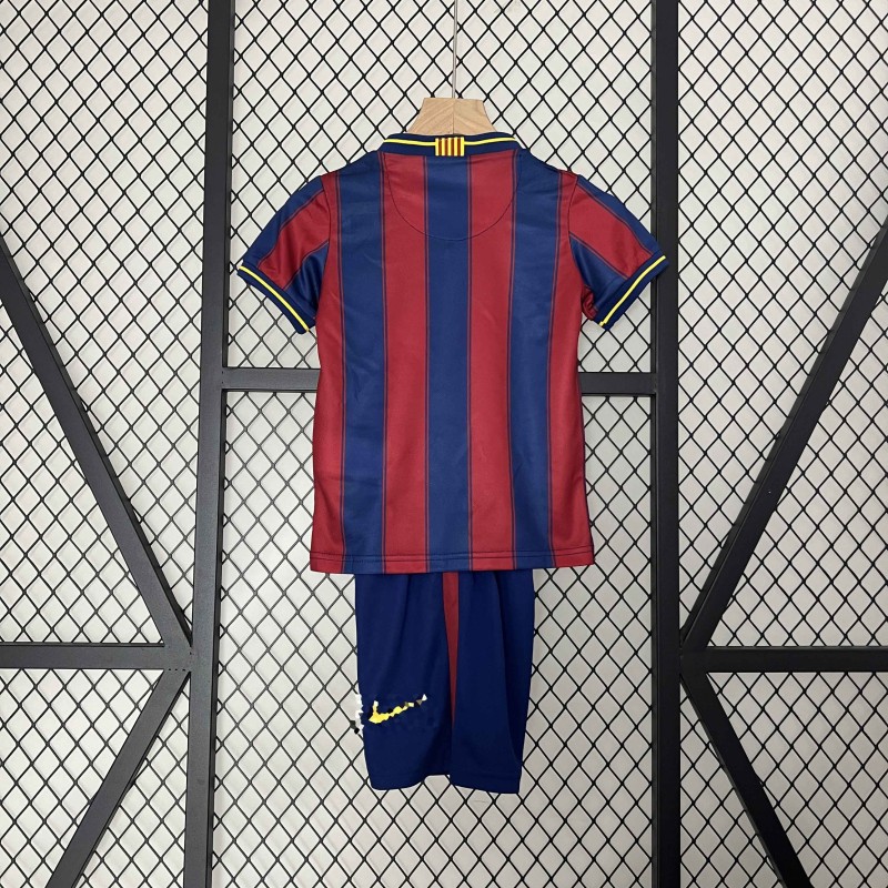 Jersey Barcelona Kids Retro Home 09/10