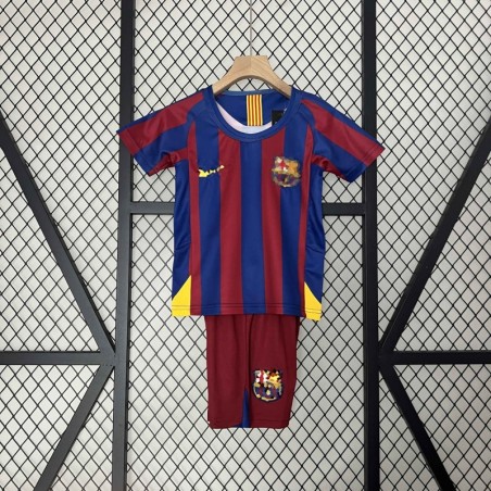 Jersey Barcelona Kids Retro Home 05/06