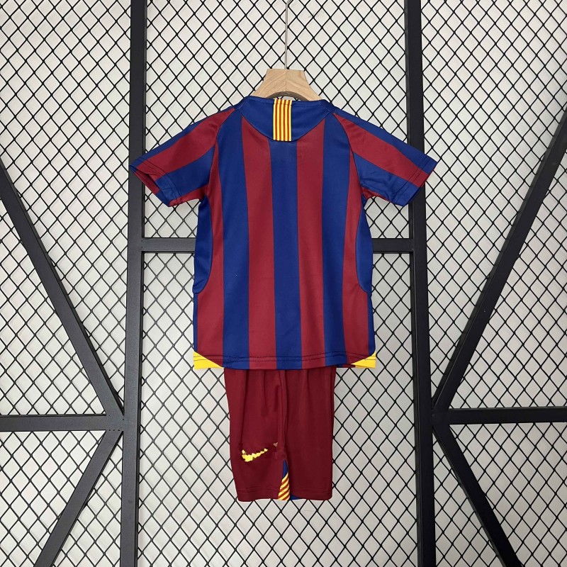 Camiseta Barcelona Local Retro Niños 05/06