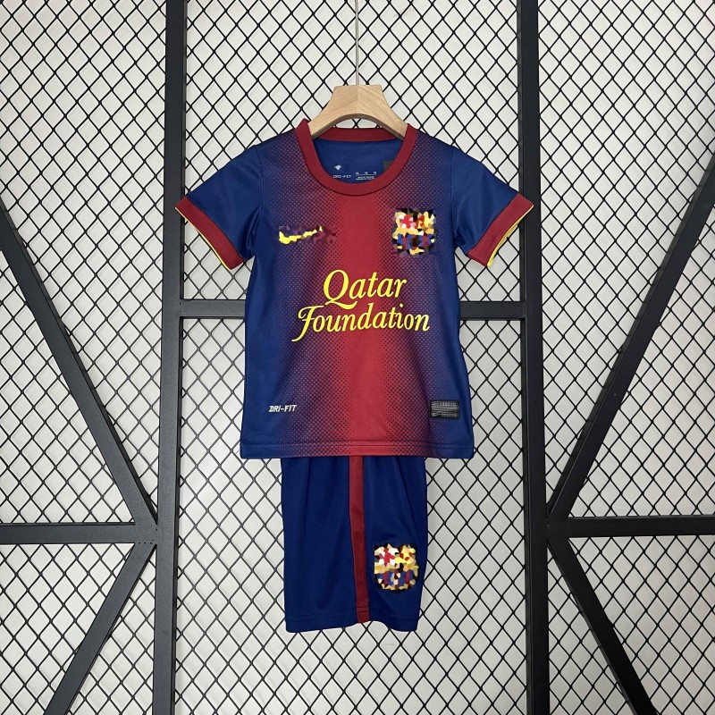 Jersey Barcelona Kids Retro Home 12/13