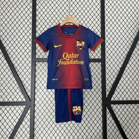 Jersey Barcelona Kids Retro Home 12/13