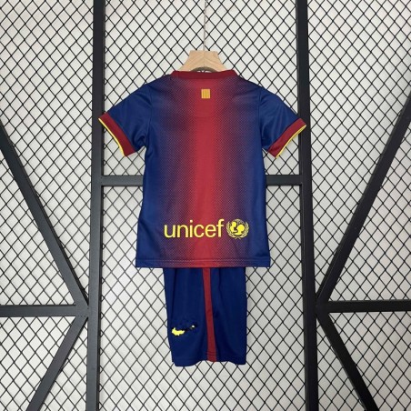 Camiseta Barcelona Local Retro Niños 12/13