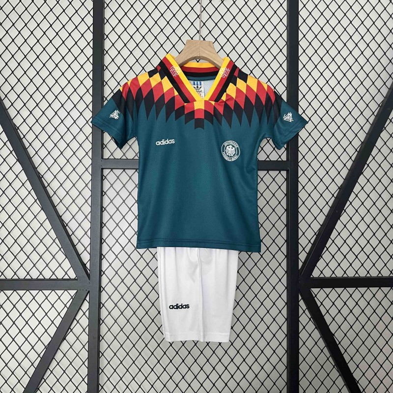 Camiseta Alemania Visitante Retro Niños 1994