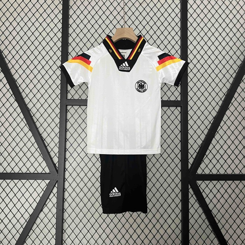 Jersey Germany Kids Retro Home 1992