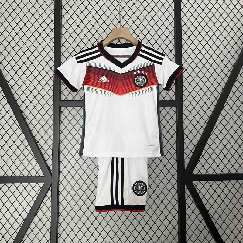 Jersey Germany Kids Retro Home 2014
