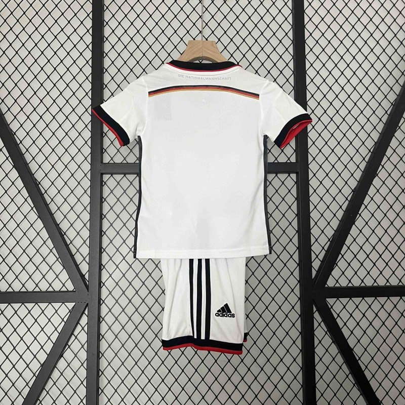 Jersey Germany Kids Retro Home 2014