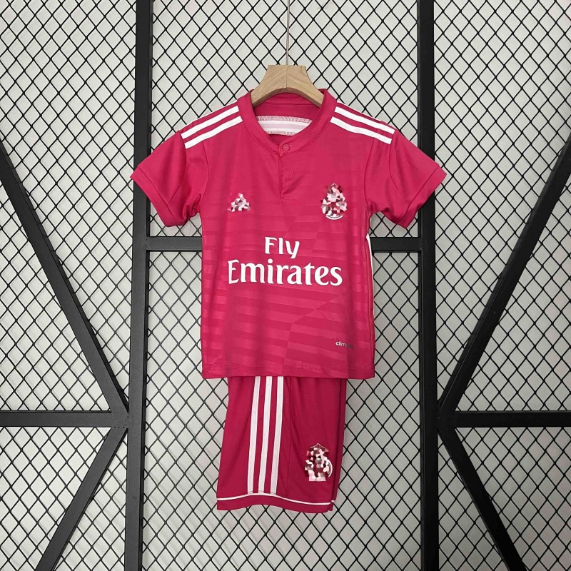 Camiseta Real Madrid Visitante Retro Niños 14/15