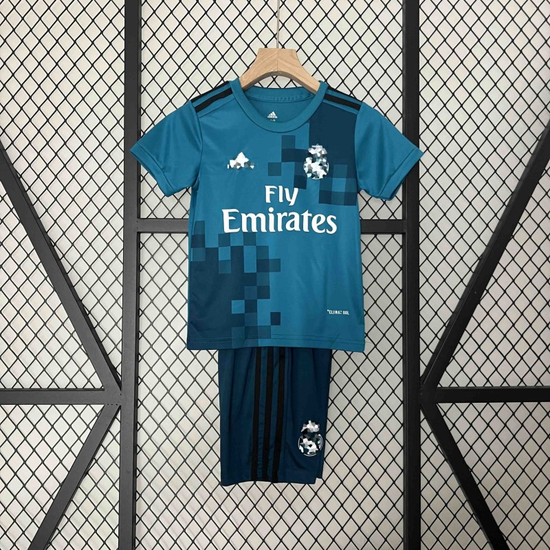 Jersey Real Madrid Away Retro Kids 17/18