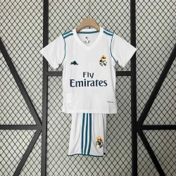 Camiseta Real Madrid Local Retro Niños 17/18