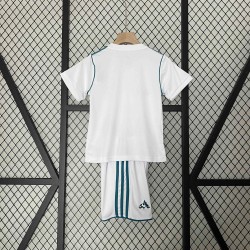 Camiseta Real Madrid Local Retro Niños 17/18 2