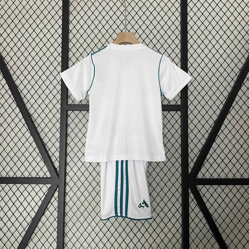 Camiseta Real Madrid Local Retro Niños 17/18