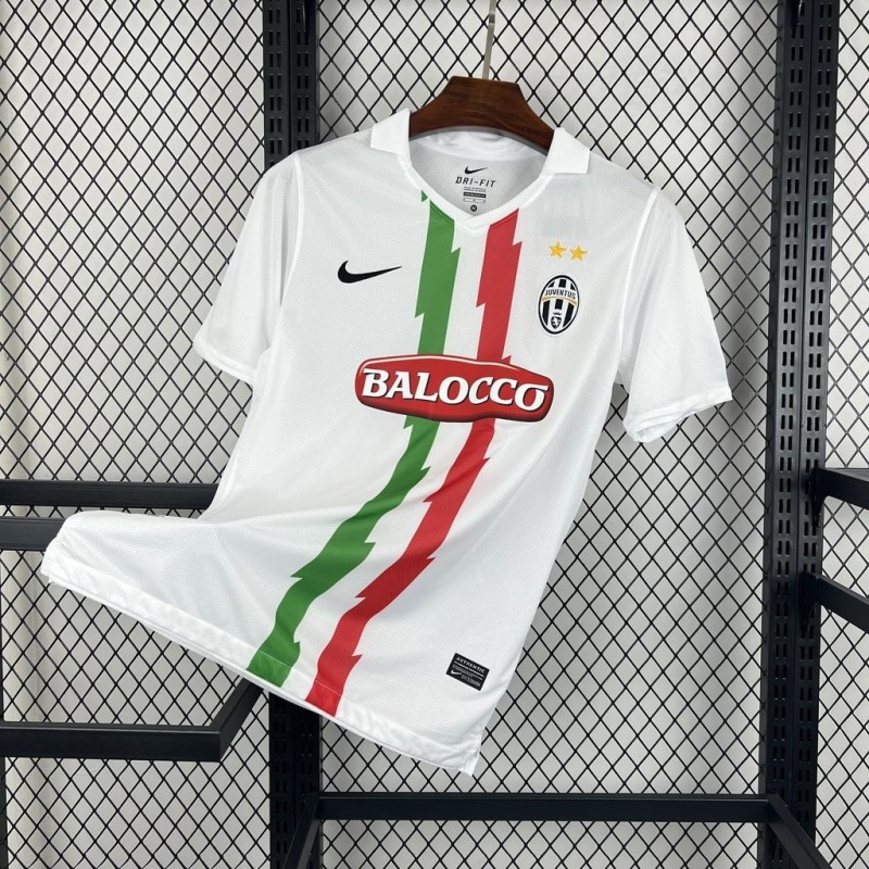 Camiseta Juventus Visitante Retro 10/11