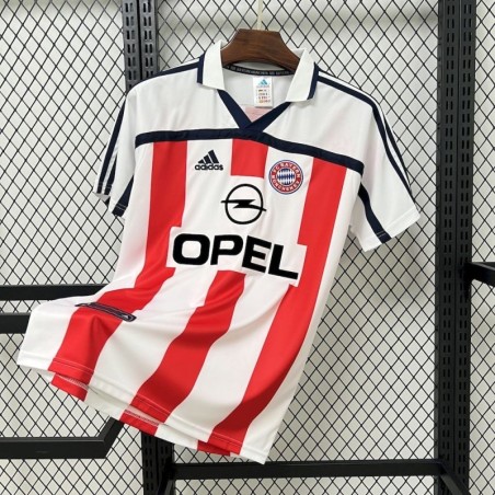 Camiseta Bayer Munich Visitante Retro 00/01