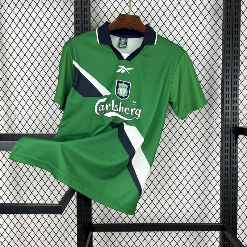 Camiseta Liverpool Visitante Retro 99/00