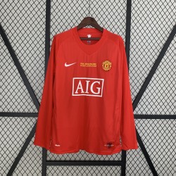 Jersey Manchester United home Retro 07/08 Long Sleeve