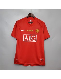 Camiseta Manchester United Retro 07/08 Final UCL