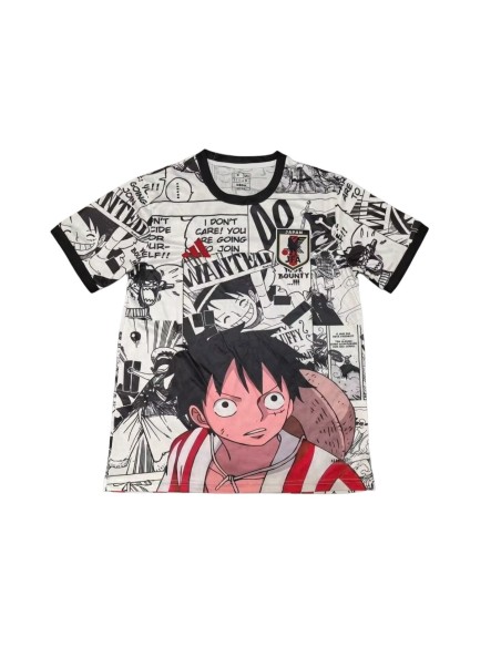 Camiseta Japón Edición Especial One Piece Luffy - Diseño exclusivo, calidad premium, fan de fútbol y anime.