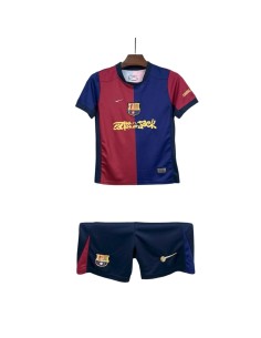 Jersey  Barcelona Home Kids 24/25 GoldPlay