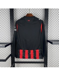 AC Milan Home 25/26 Long Sleeve Jersey 2