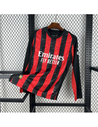 AC Milan Home 25/26 Long Sleeve Jersey
