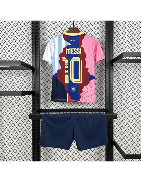 Messi Multi-Team Kid’s Jersey back
