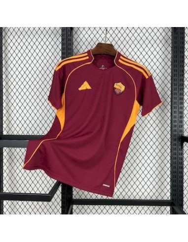 AS Roma Home Jersey 25/26, high-quality official replica for football fans.
