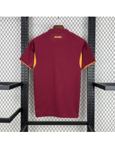 Camiseta AS Roma Local 25/26, réplica oficial de alta calidad para fanáticos del fútbol. 2