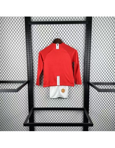 Jersey Manchester United Kids Retro Away 07/08 Long Sleeve Back