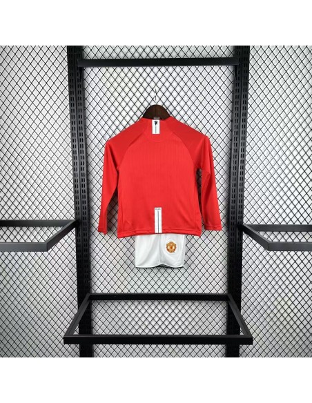 Jersey Manchester United Kids Retro Away 07/08 Long Sleeve Back