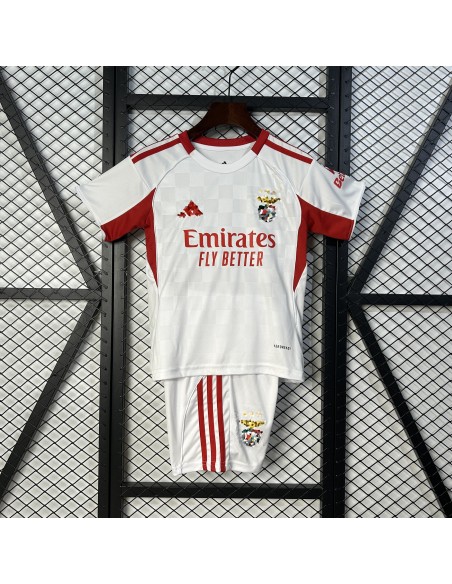 Benfica 3rd Kit Kids 25/26, official replica for Benfica fans.