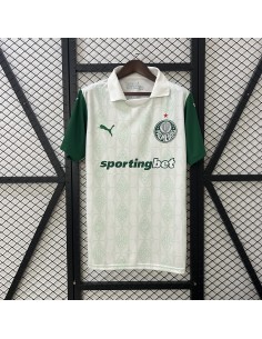 Camiseta Palmeiras Visitante 25/26, réplica oficial para fanáticos del fútbol.