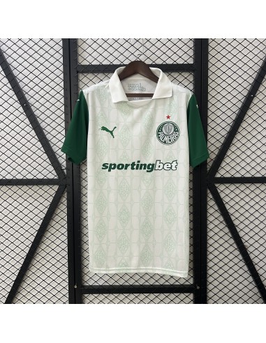 Camiseta Palmeiras Visitante 25/26, réplica oficial para fanáticos del fútbol.