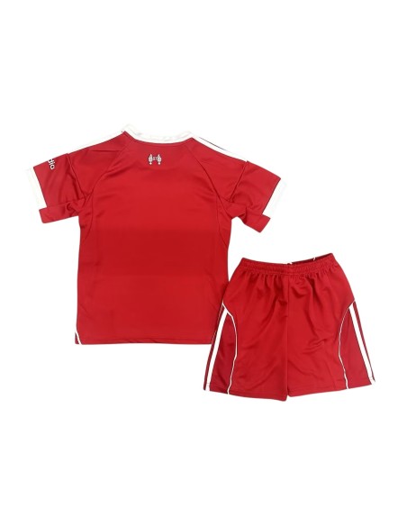 Jersey Liverpool Home Kids 25/26 Back