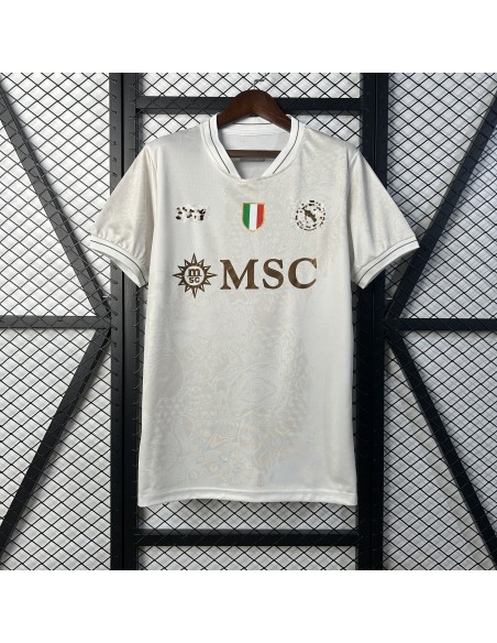 Camiseta Nápoles Visitante 25/26, réplica oficial de alta calidad para los fanáticos del Napoli.
