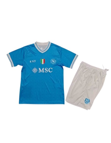 Camiseta Nápoles Local 25/26 Niño | Camiseta de fútbol de alta calidad, ideal para fanáticos del Nápoles.