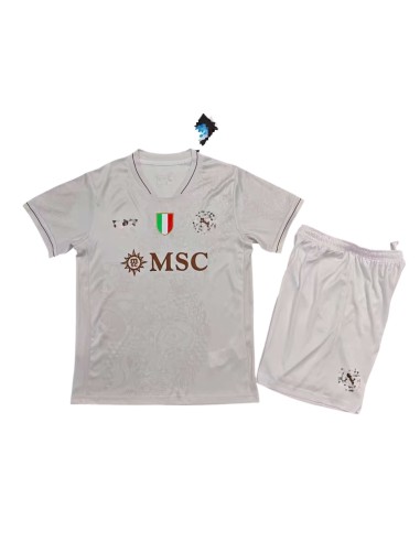 Napoli Away 25/26 Kids shirt in high quality | Retro and modern design for collectors and fans