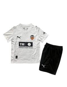Camiseta Valencia Local Niño 25/26 de alta calidad, ideal para jóvenes aficionados al fútbol