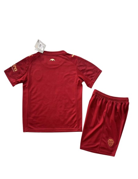 Close-up of Valencia Away Shirt Kids 25/26, perfect for collectors and football enthusiasts