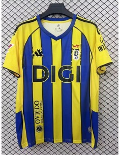 Camiseta Real Oviedo Visitante 25/26 de alta calidad, edición oficial para aficionados y coleccionistas.