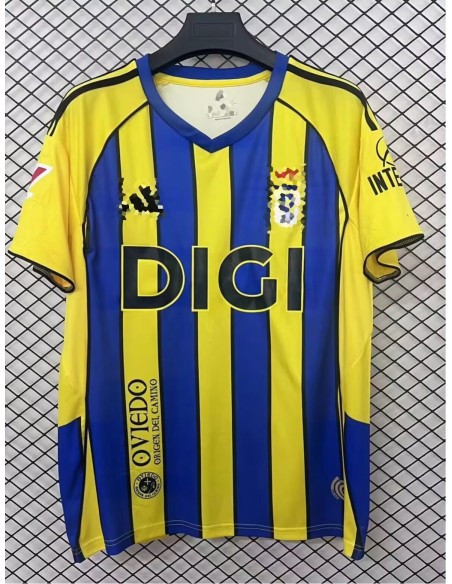 Real Oviedo Away Shirt 25/26, high-quality edition for fans and collectors.